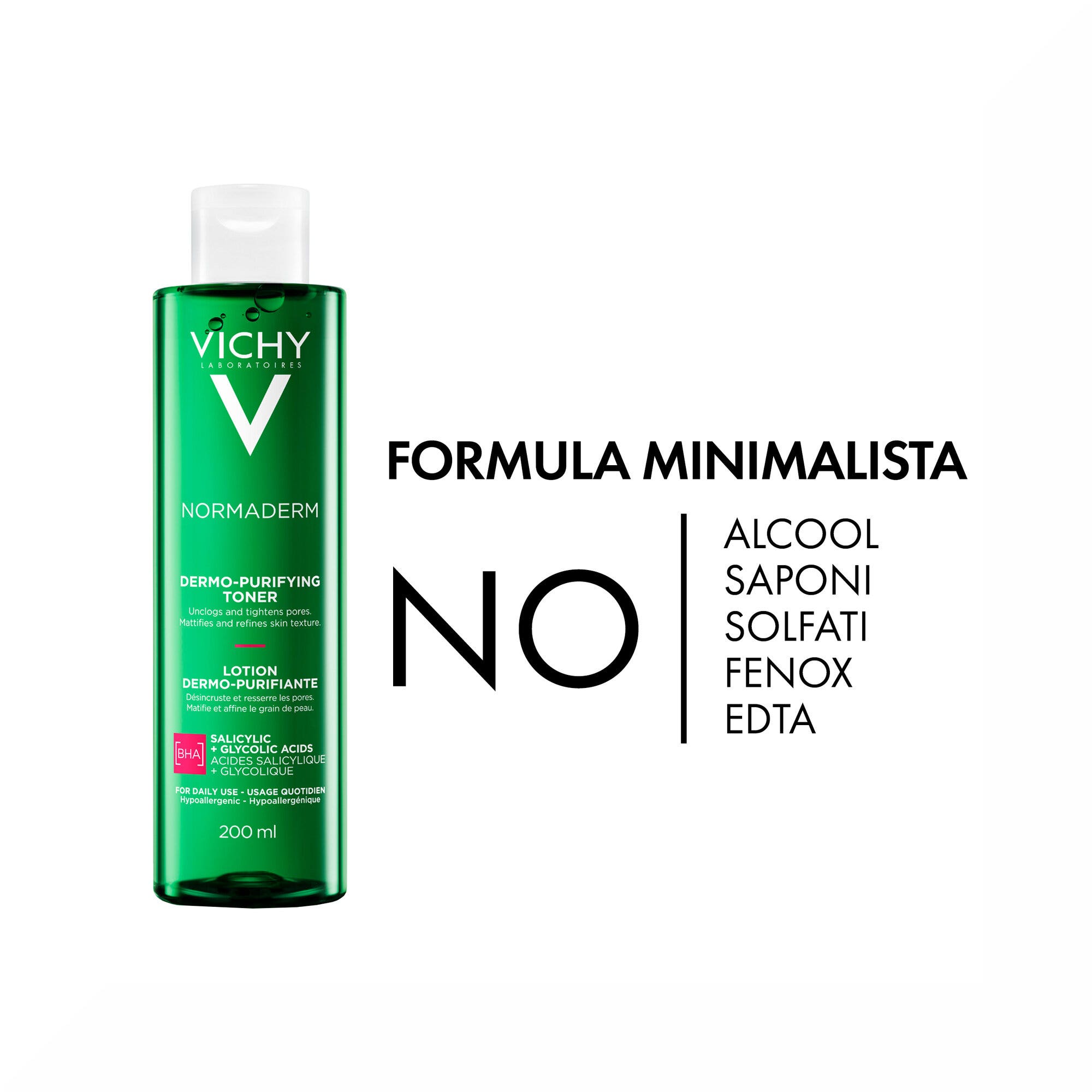 Vichy Normaderm Tonico Astringente Purificante 200ml-9