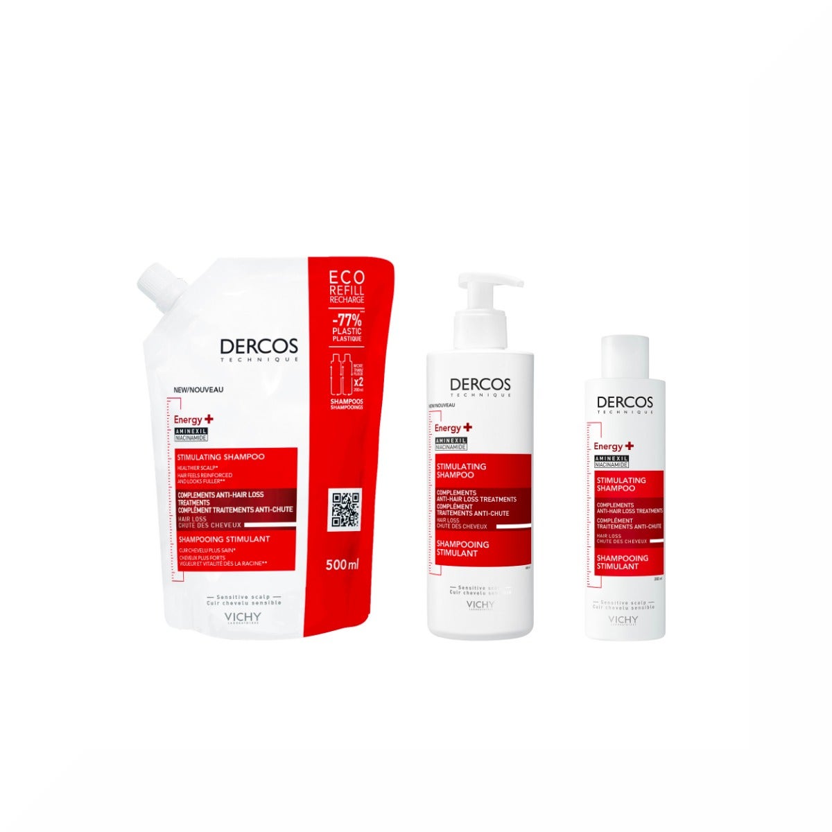 Vichy Dercos DT Shampoo Energy 400ml-16