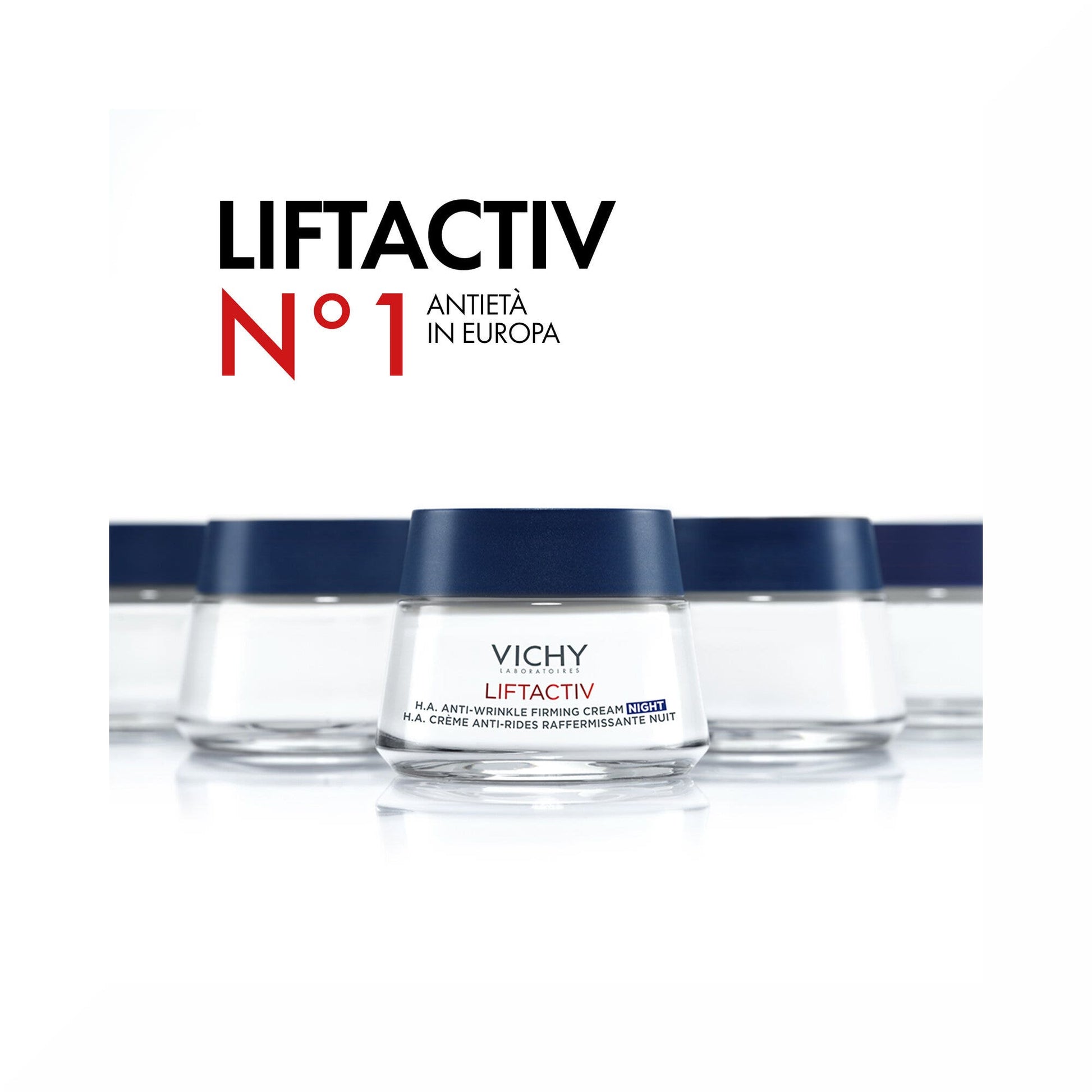 Vichy Liftactiv Supreme Notte Crema Viso Rigenerante E Lenitiva 50ml-14