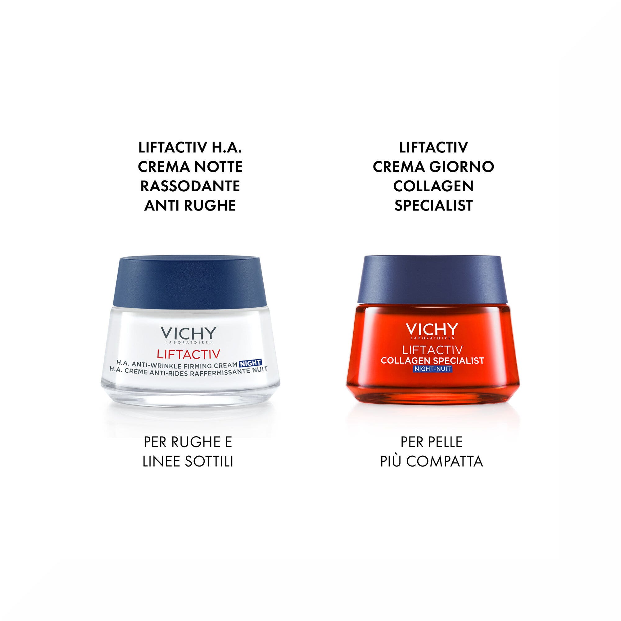 Vichy Liftactiv Supreme Notte Crema Viso Rigenerante E Lenitiva 50ml-19