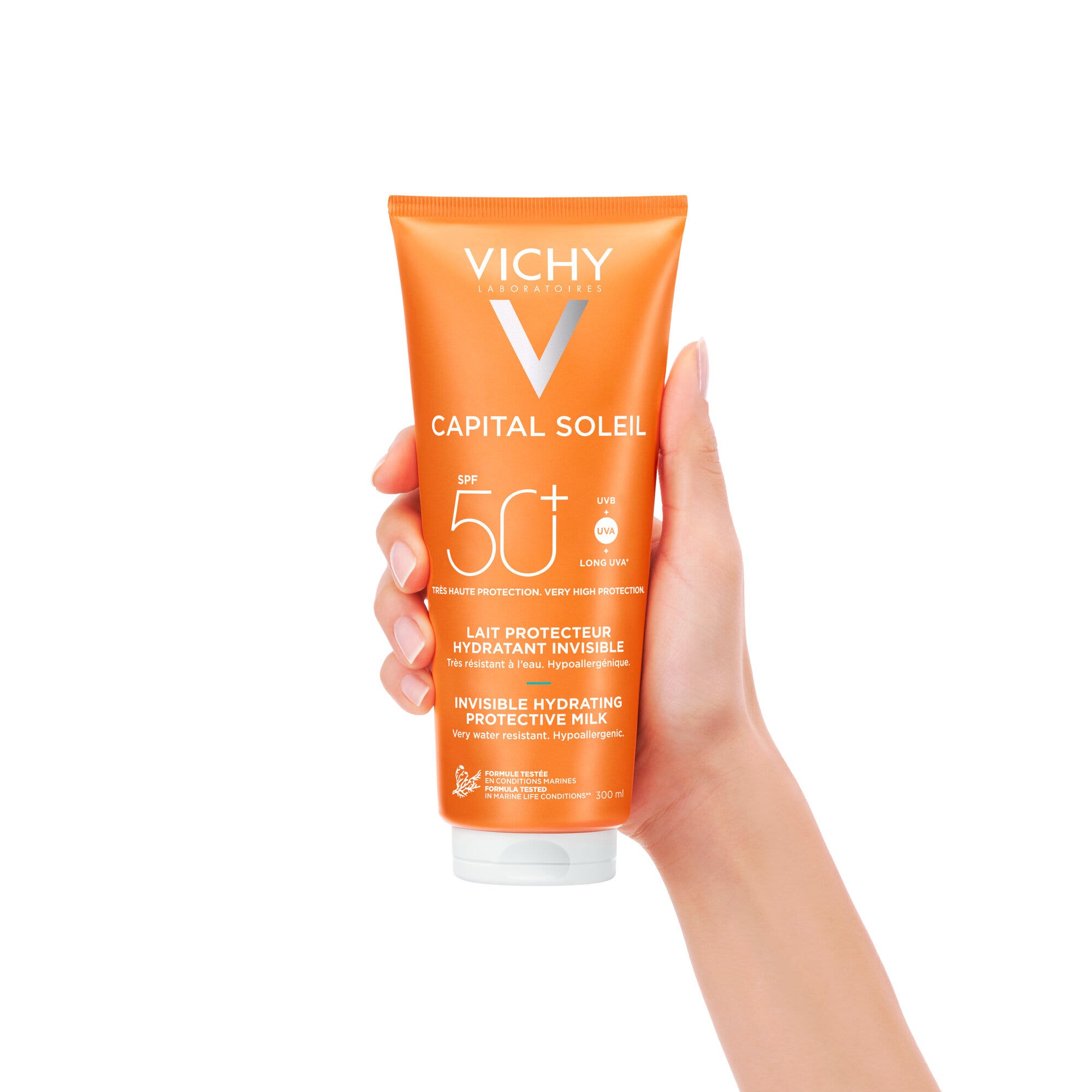 Vichy Capital Soleil Leche Hidratante Fresca SPF 50+ 300ml-9