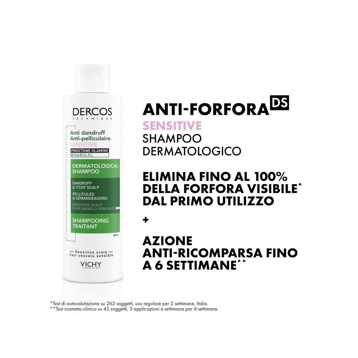 Vichy Dercos Champú Anticaspa Cabello Sensible 200ml-10