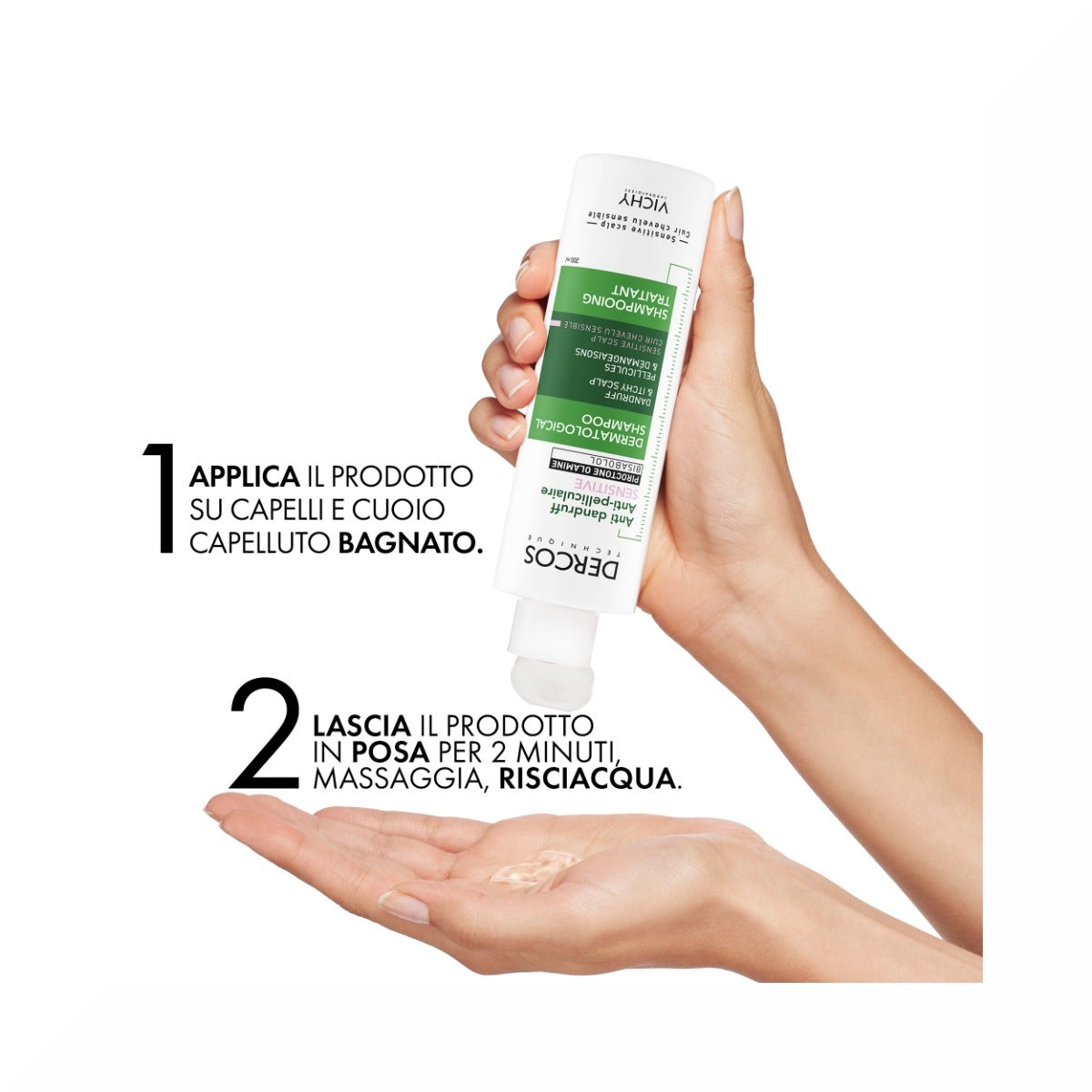 Vichy Dercos Champú Anticaspa Cabello Sensible 200ml-13