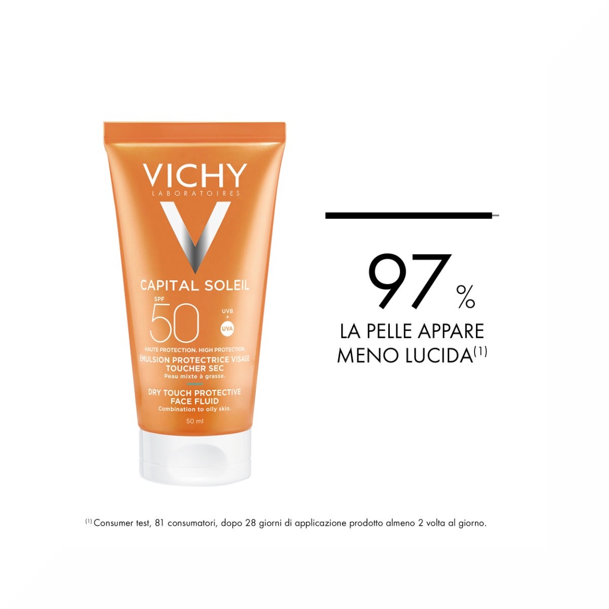 Vichy Ideal Soleil Emulsión Tacto Seco SPF50 50ml-11