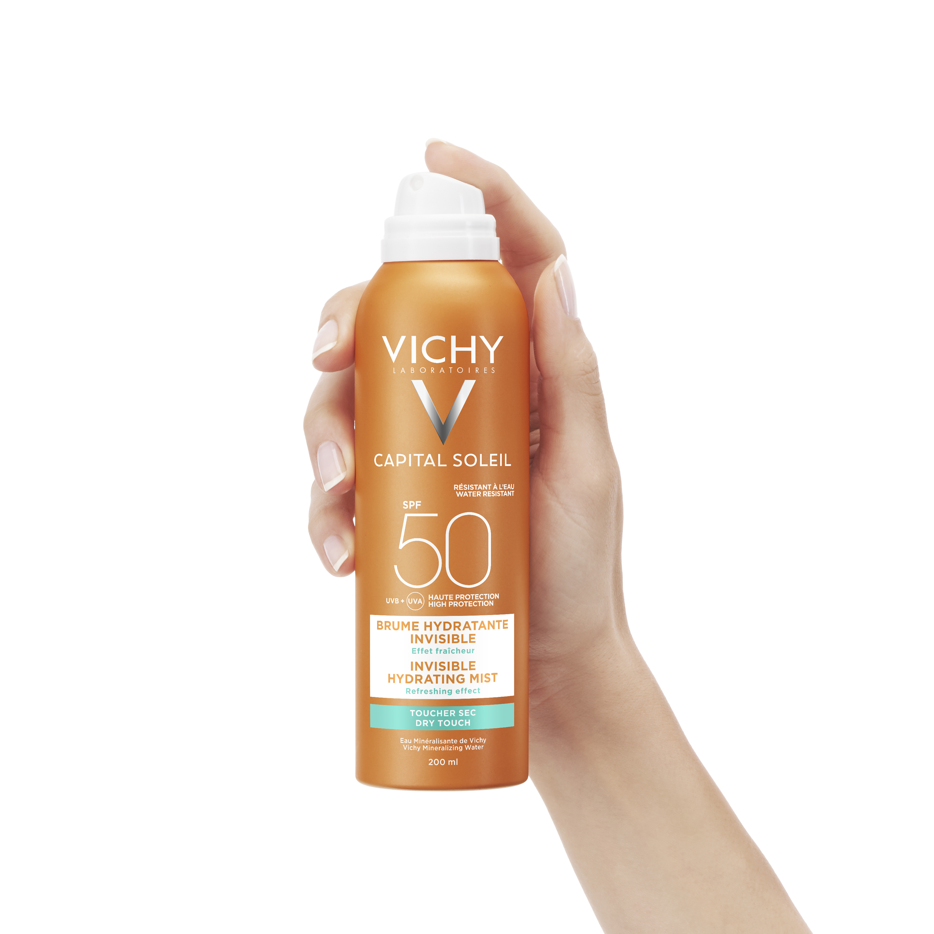 Vichy Capital Soleil Spray Hidratante Invisible SPF 50 200ml-5