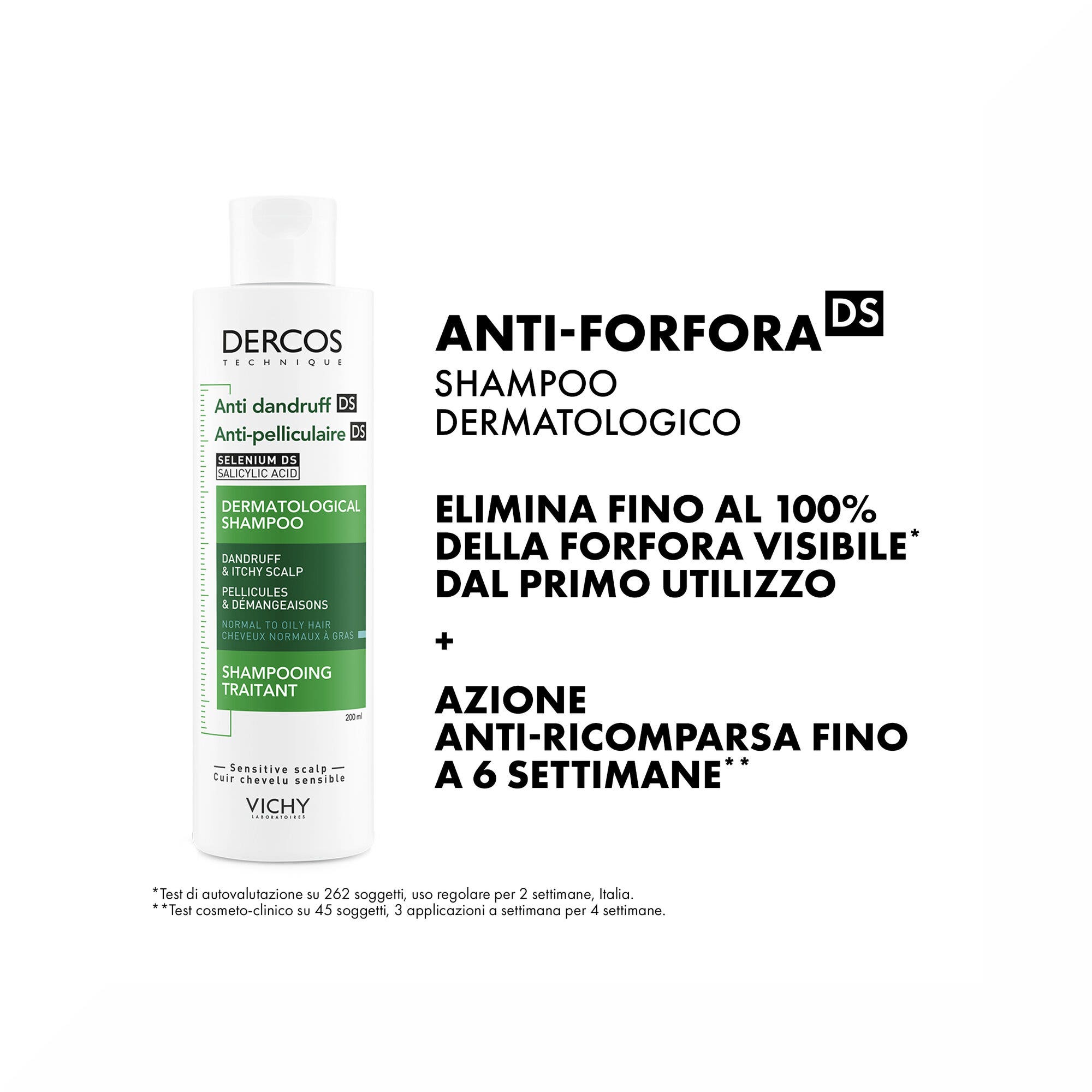 Vichy Dercos Champú Anticaspa Cabello Graso 200ml-20