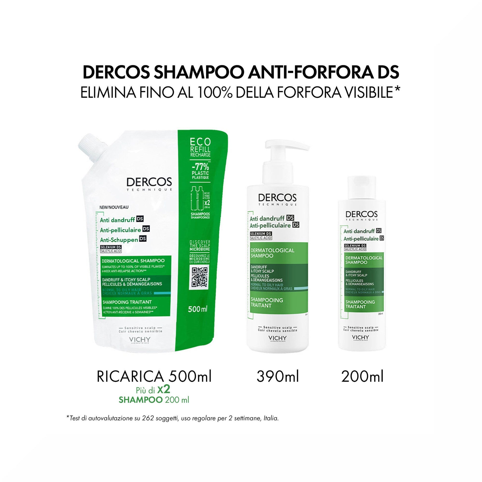 Vichy Dercos Champú Anticaspa Cabello Graso 200ml-28