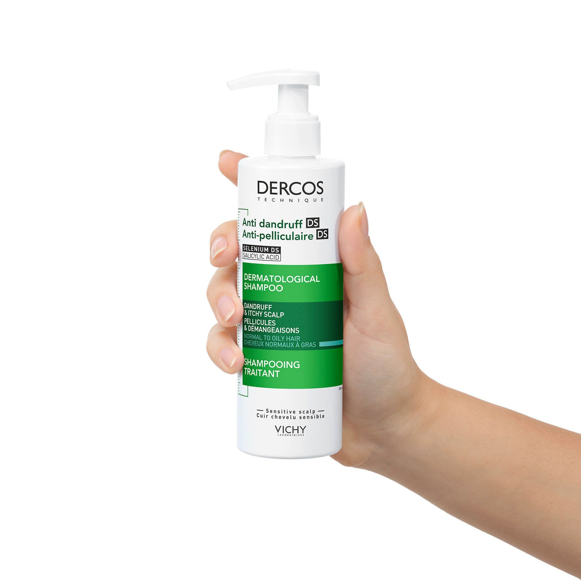 Vichy Dercos Champú Anticaspa Cabello Graso 390 ml-15