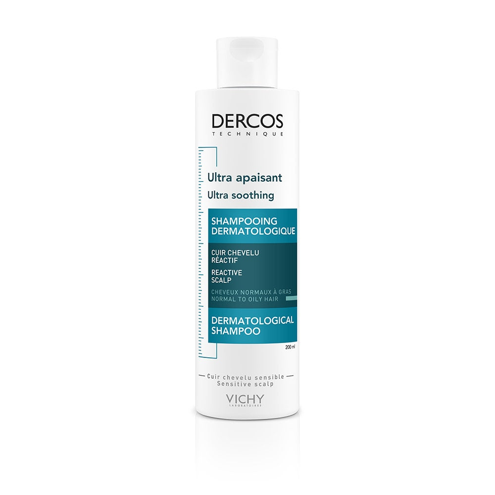 Vichy Dercos Champú Ultra Calmante Cabello Graso 200ml-2