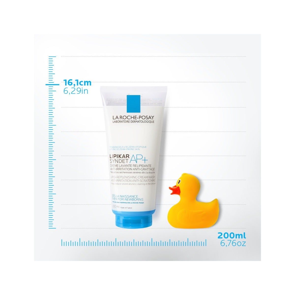 La Roche-Posay Lipikar Syndet AP + Limpiador Corporal 200 ml-2
