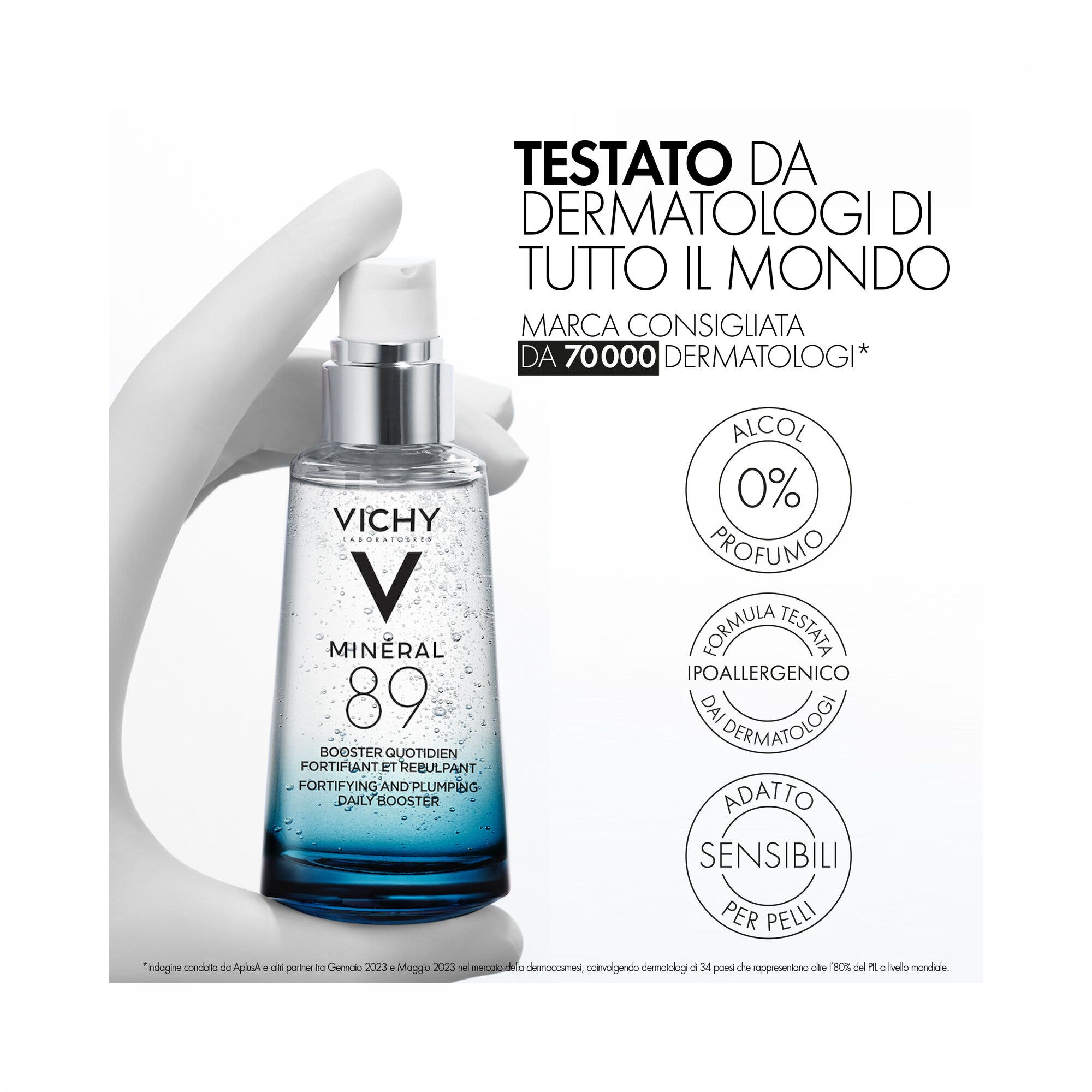 Vichy Mineral 89  Booster Quotidiano Fortificante E Rimpolpante Con Acido Ialuronico 50 ml-22