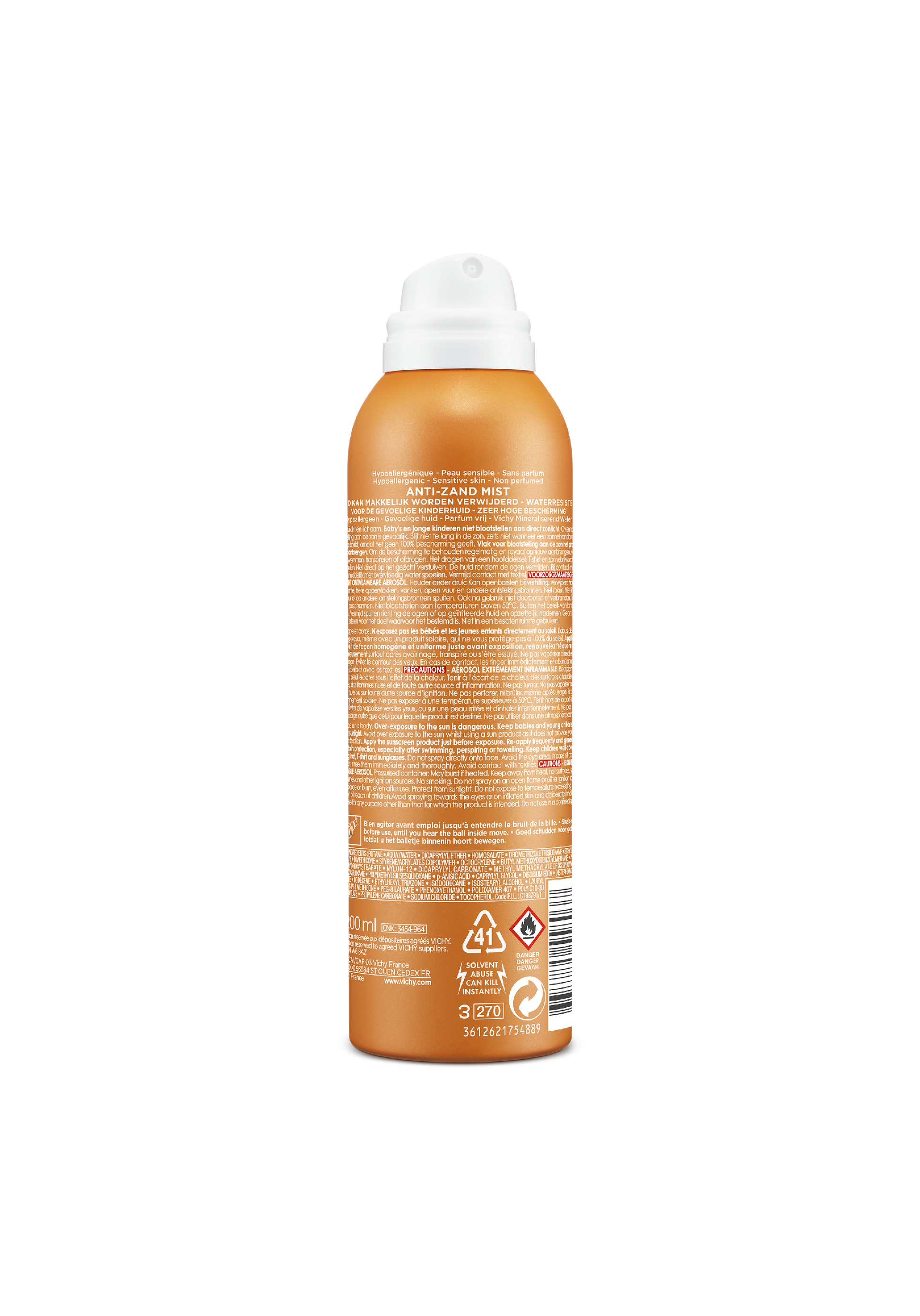 Vichy Capital Soleil Spray Anti-Sabbia Per Bambini 50 SPF 200ml-5