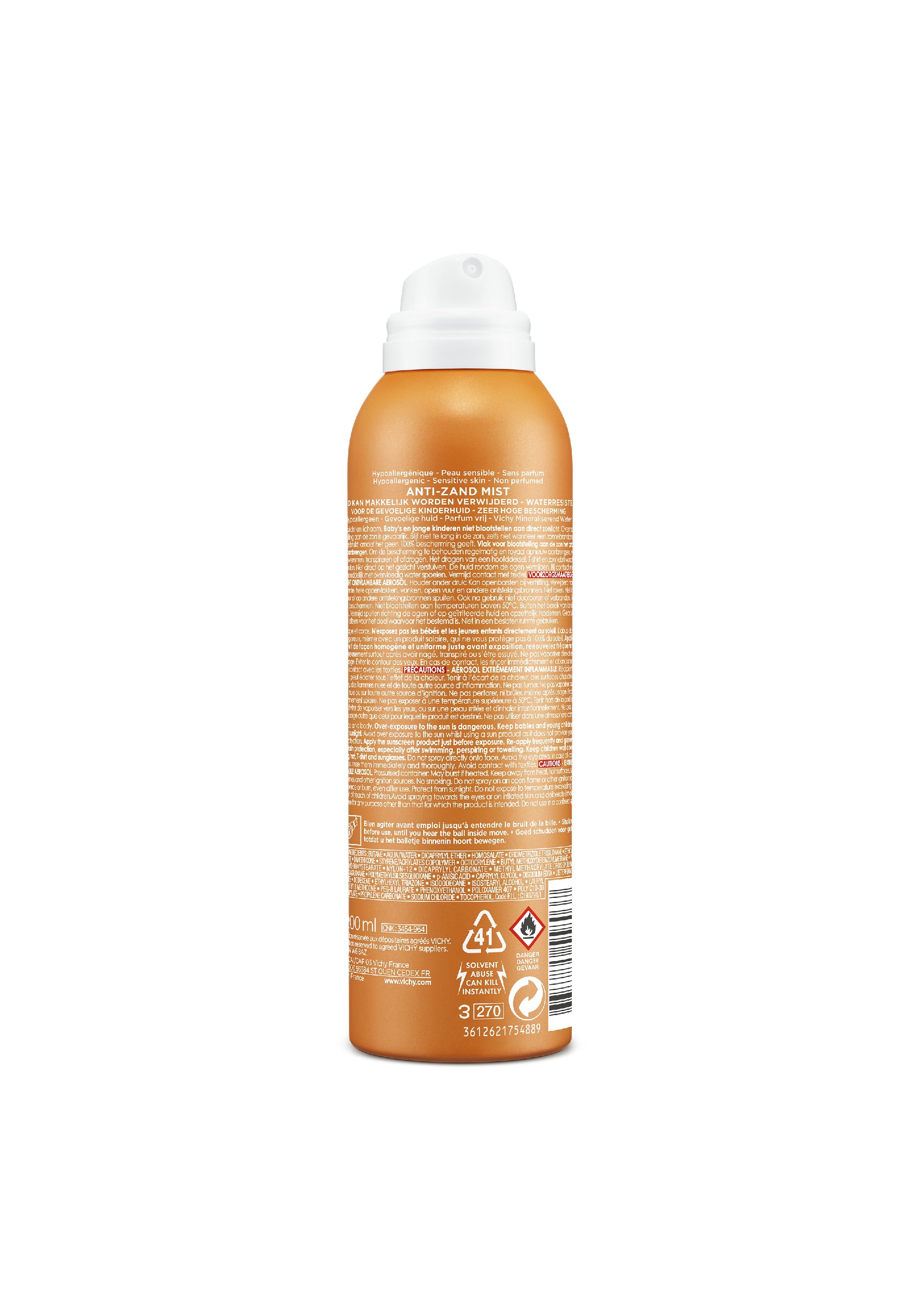 Vichy Capital Soleil Spray Anti-Sabbia Per Bambini 50 SPF 200ml-5