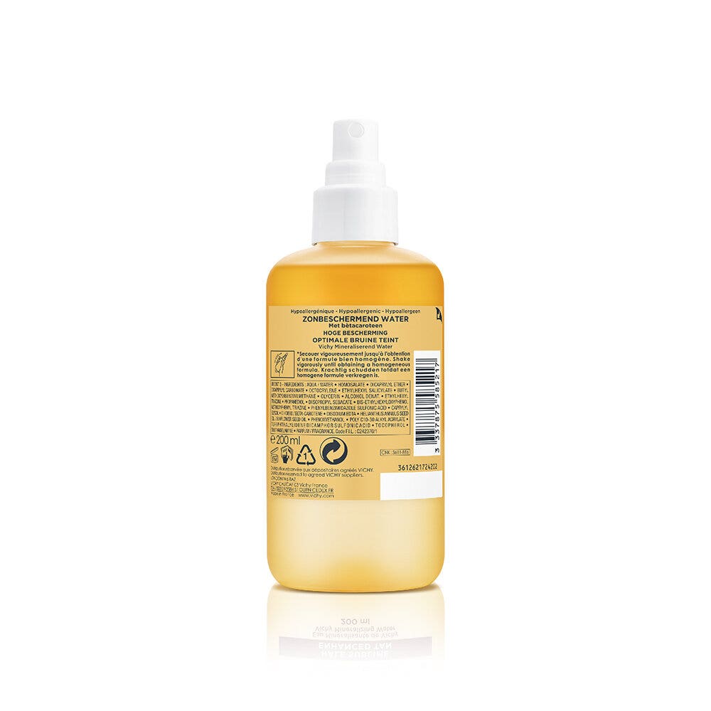 Vichy Capital Soleil Agua Protectora Solar Bronceado Intenso SPF30 200ml-6