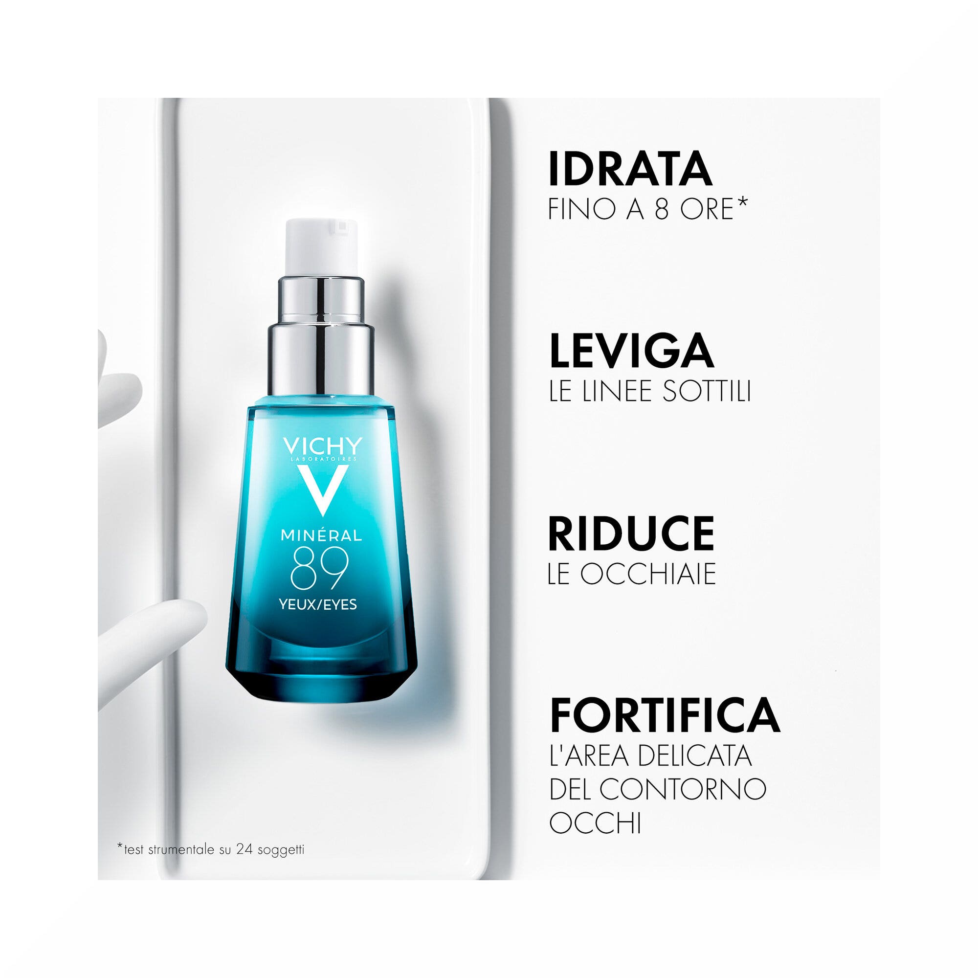 Vichy Mineral 89 Gel Contorno De Ojos Fortificante E Hidratante 15ml-27