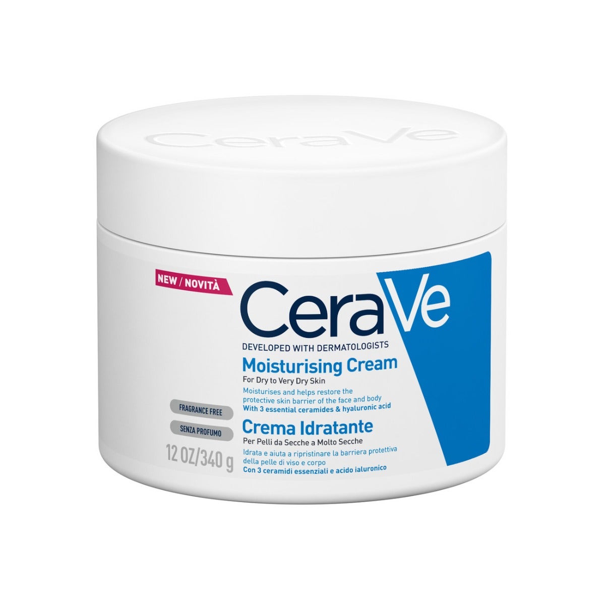 CeraVe Crema Corporal Hidratante para Piel Muy Seca 340g-3