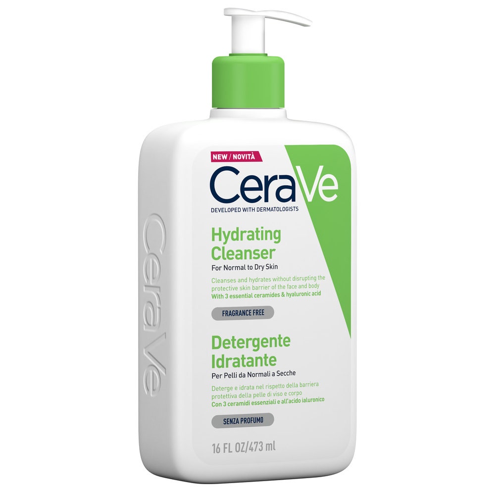 CeraVe Limpiador Facial Hidratante Pieles Normales a Secas 473 ml-4