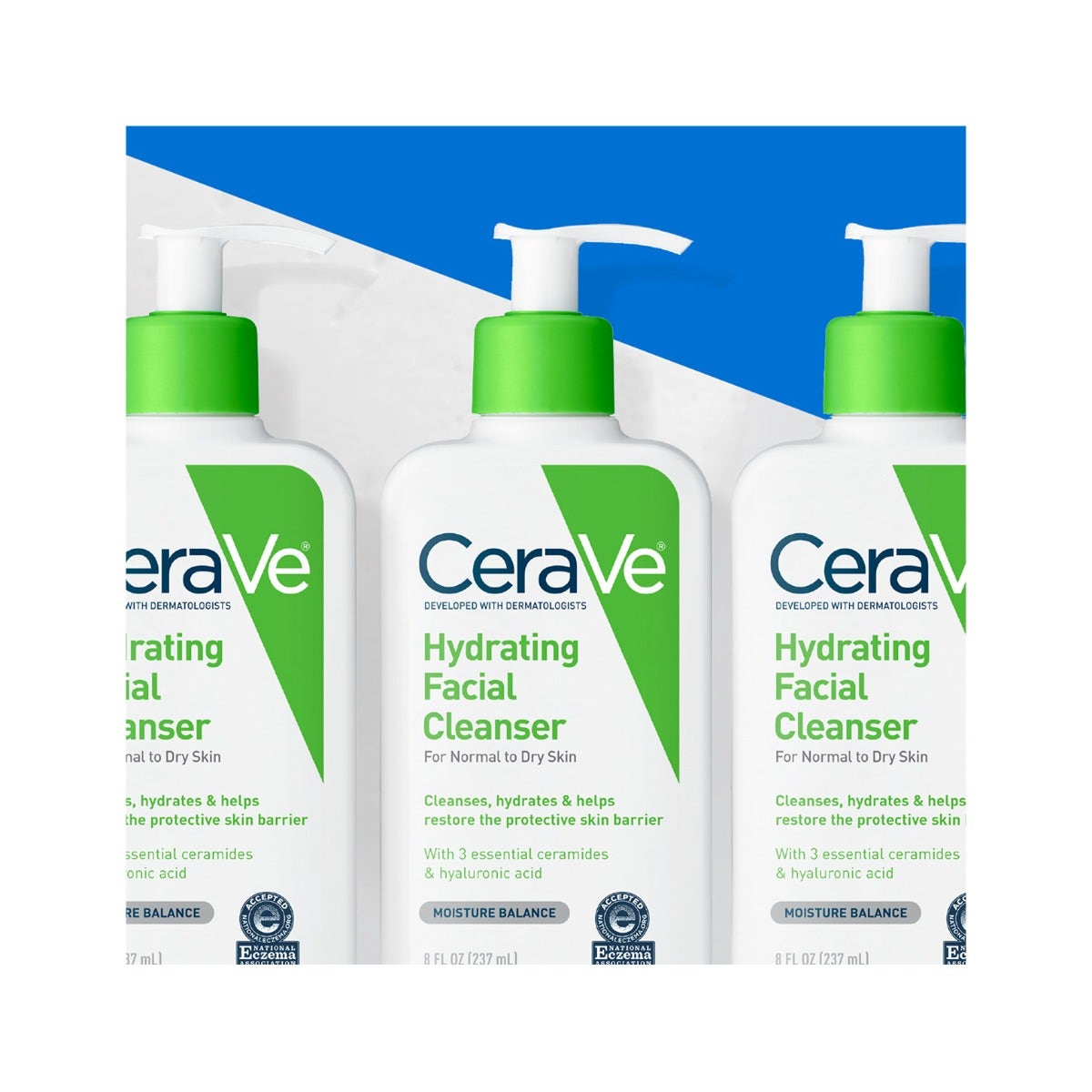 CeraVe Limpiador Facial Hidratante Pieles Normales a Secas 473 ml-7