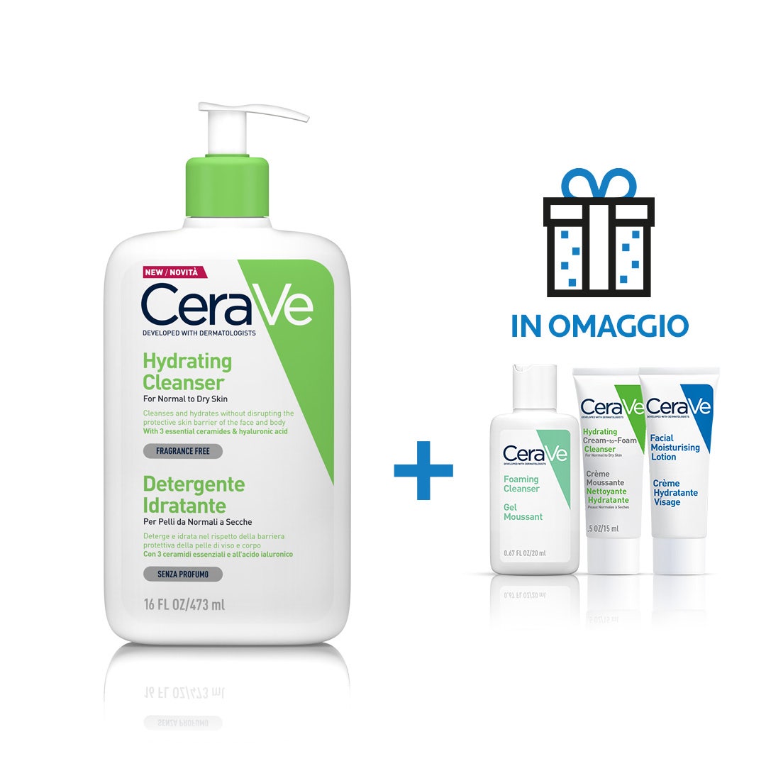 CeraVe Limpiador Facial Hidratante Pieles Normales a Secas 473 ml-3