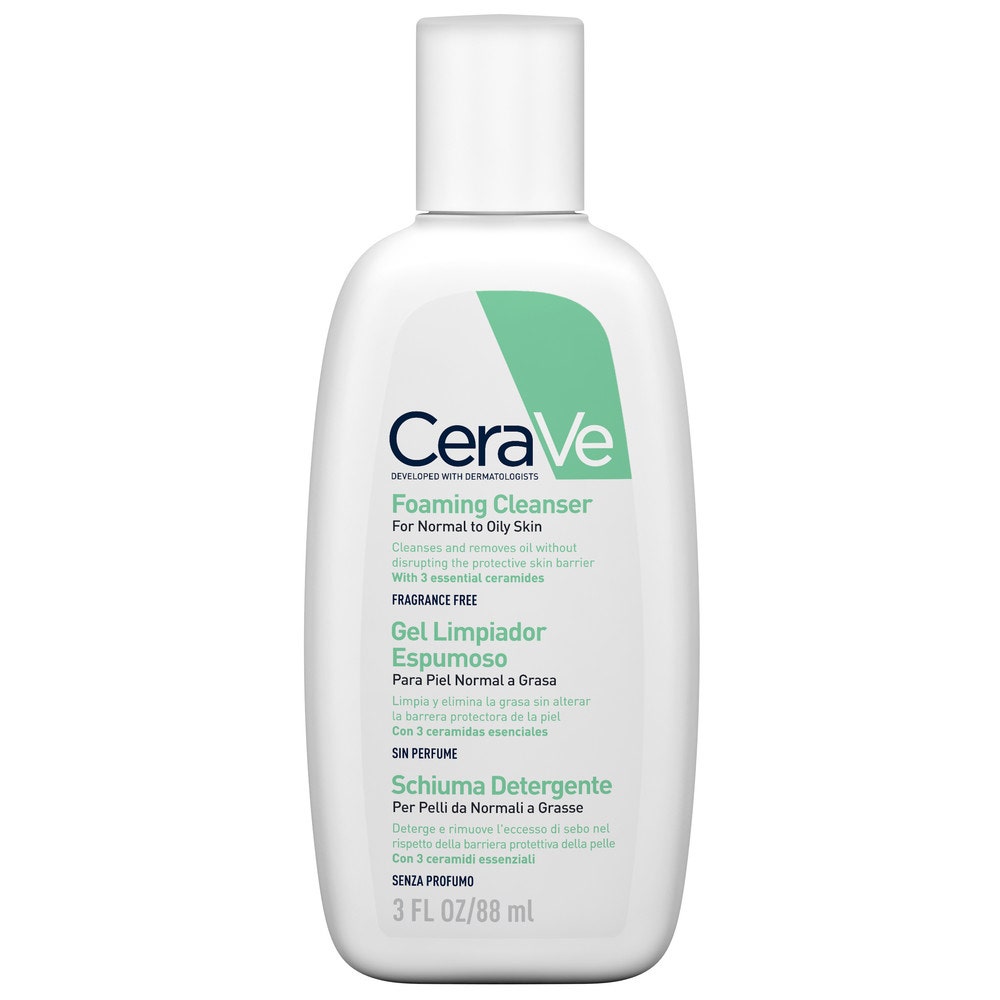 CeraVe Espuma Limpiadora Piel Grasa Seborreguladora 88 ml-3