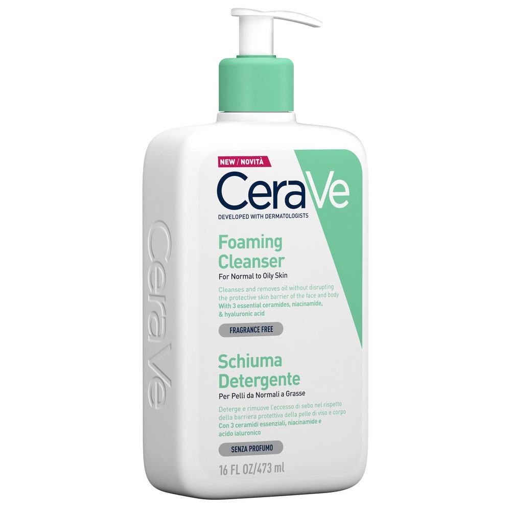 CeraVe Espuma Limpiadora Piel Grasa Seborreguladora 473 ml-5