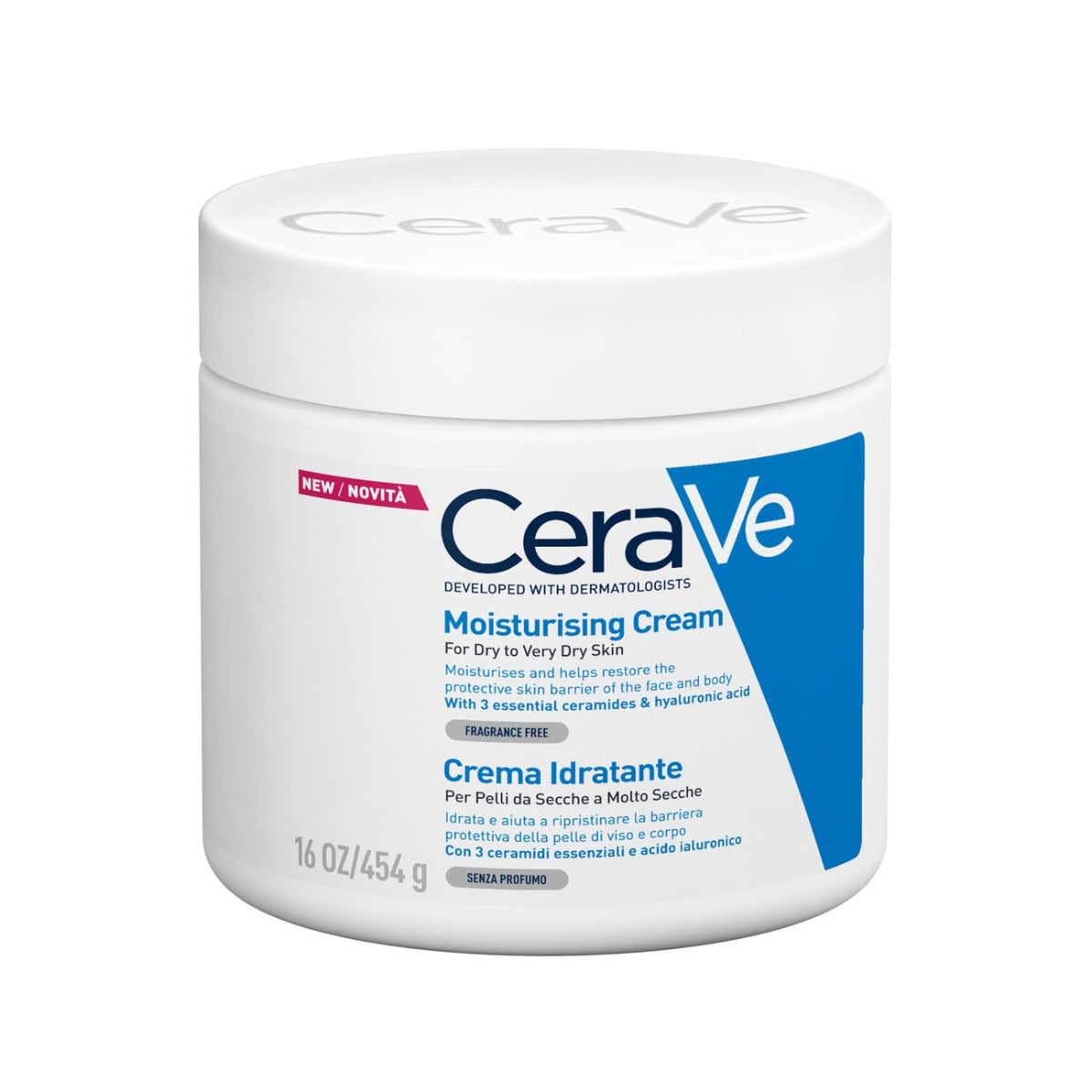 CeraVe Crema Corporal Hidratante para Pieles Muy Secas 454 g-4