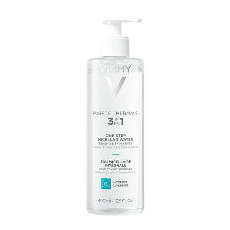 Vichy Pureté Thermale Micellar Cleansing Agua Limpiadora Pieles Sensibles 400ml-5