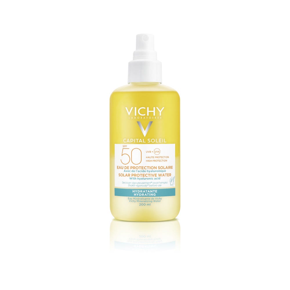 Vichy Sun Water Spray Corporal Con Acción Protectora E Hidratante 50 SPF 200 ml-4