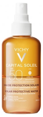 Vichy Capital Soleil Agua Solar Spray Corporal Bronceado Intenso SPF50+ 200ml-13