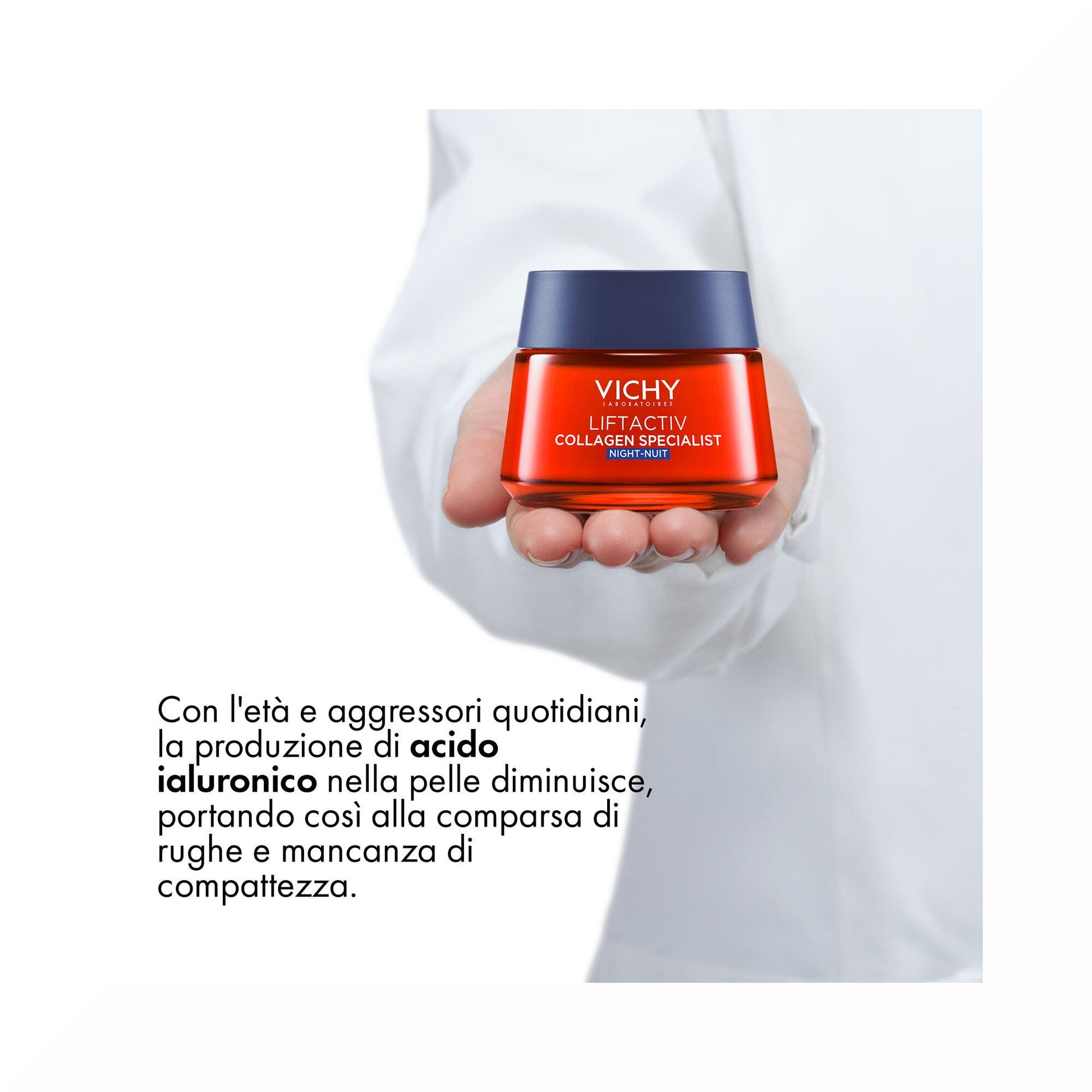 Vichy Liftactiv Collagen Specialist Crema facial de noche antiedad 50ml-9