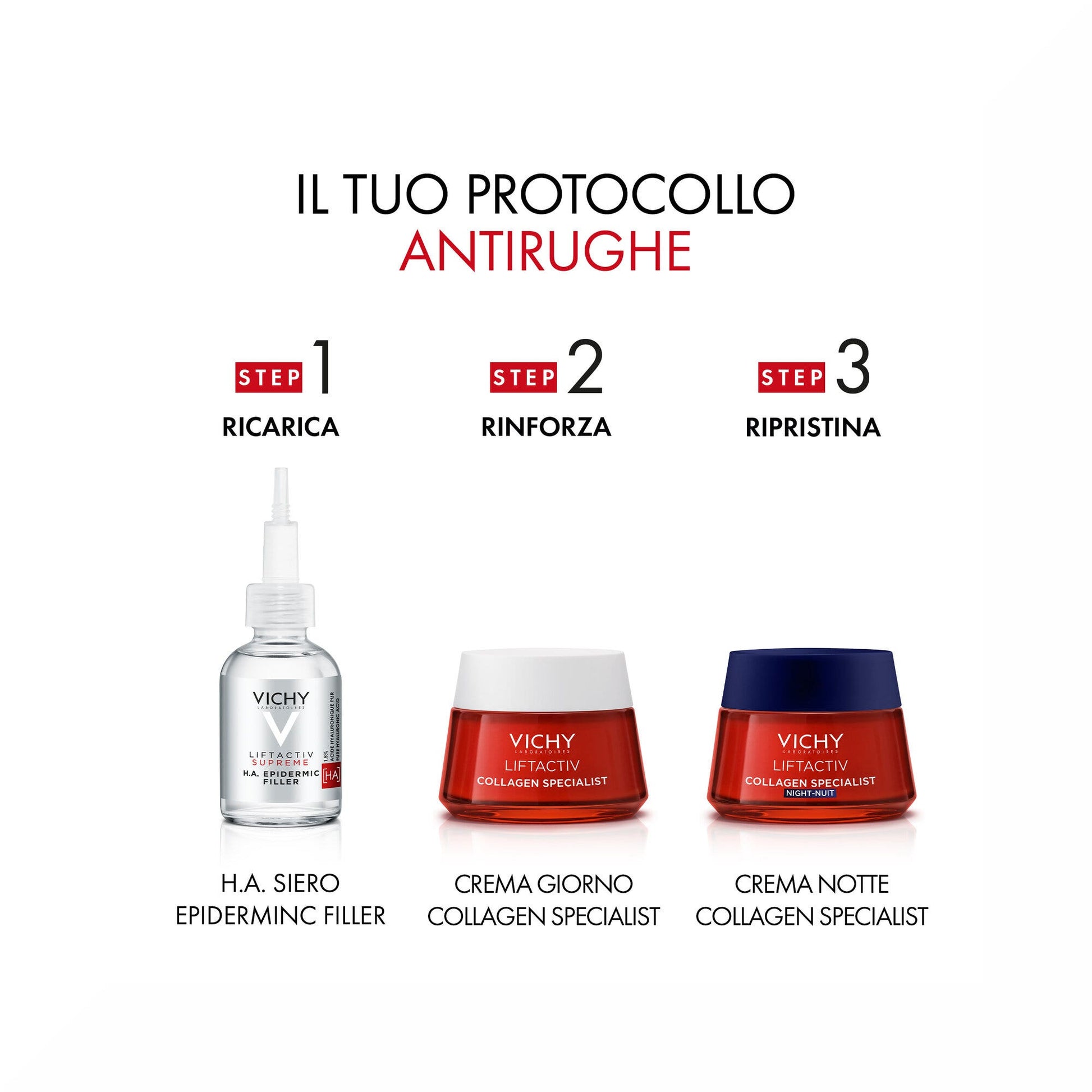 Vichy Liftactiv Collagen Specialist Crema facial de noche antiedad 50ml-13
