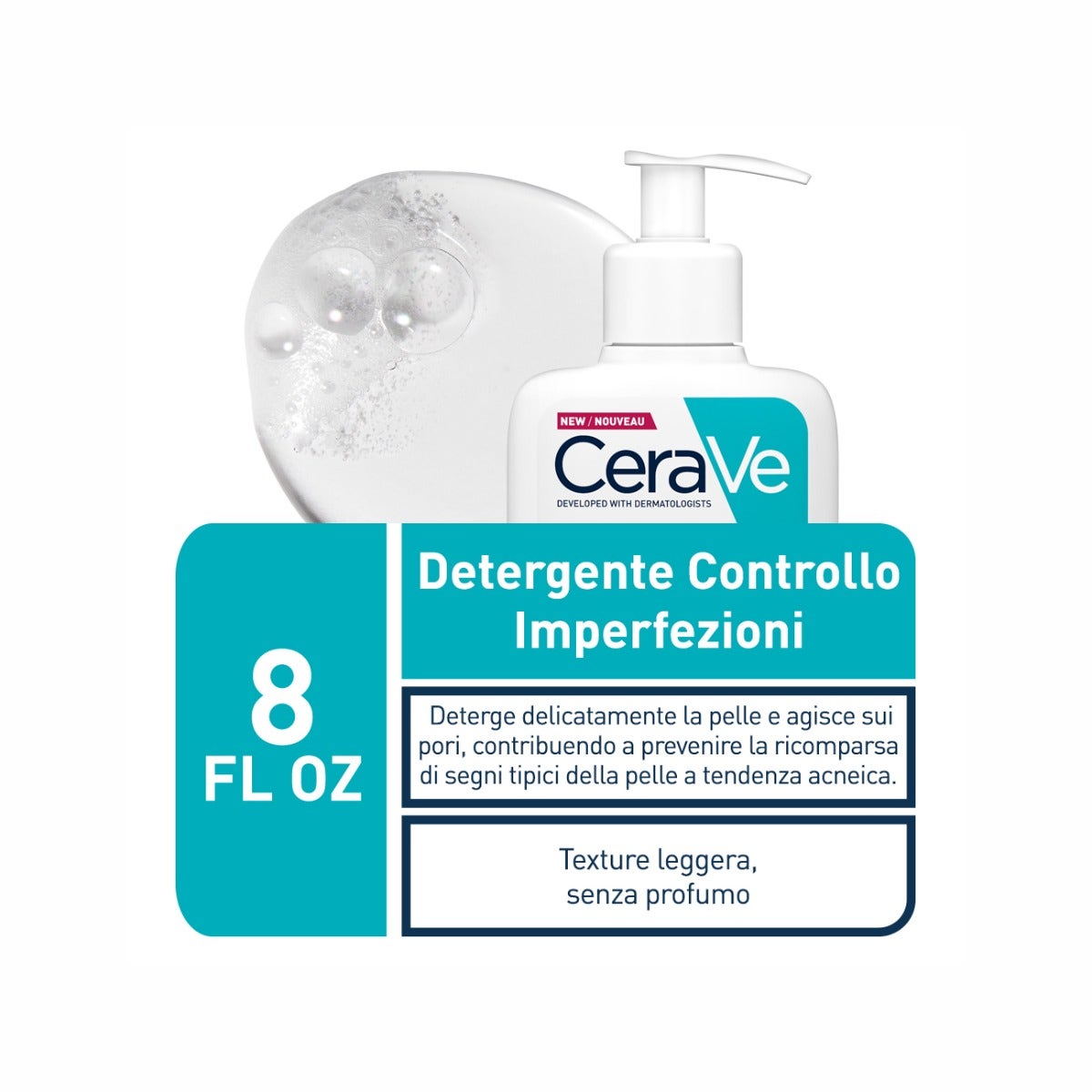 Cerave Detergente Controllo Imperfezioni 236ml
