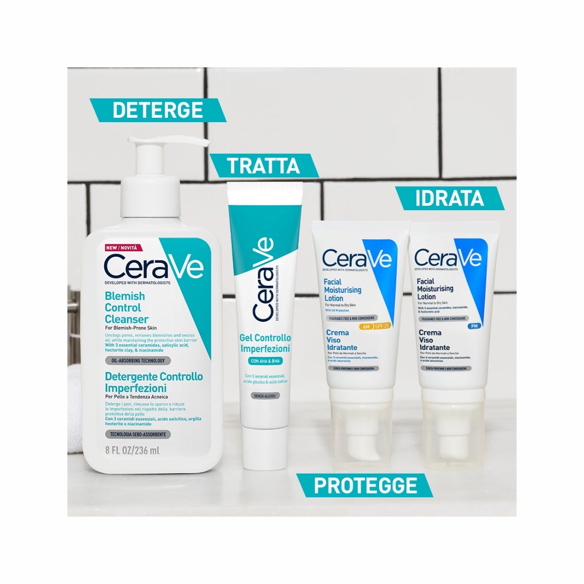 Cerave Detergente Controllo Imperfezioni 236ml