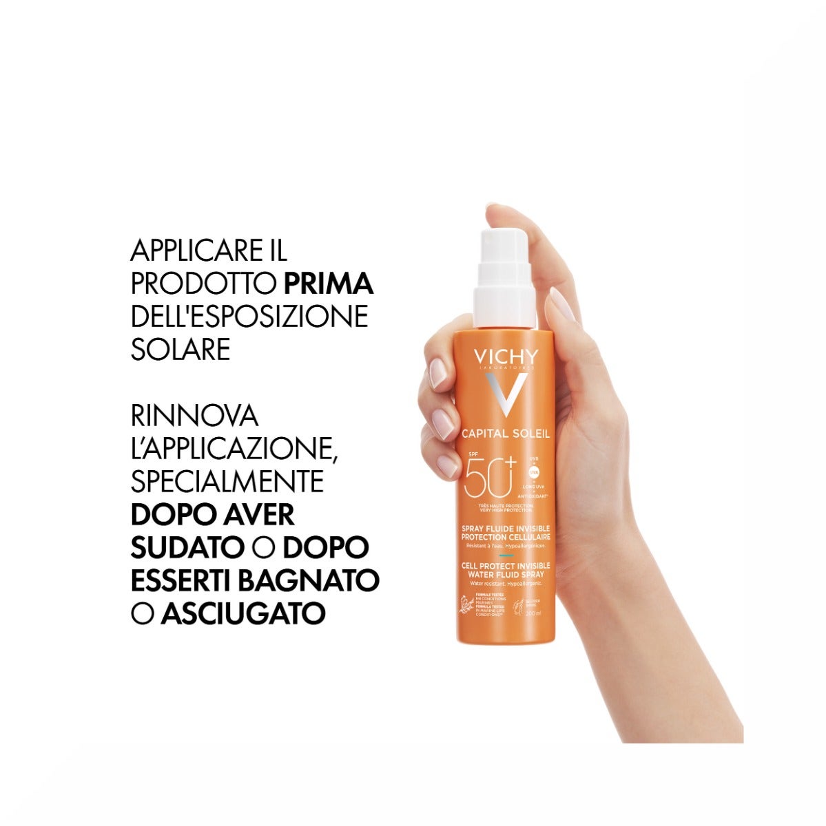Vichy Capital Soleil SPF50 + Spray 200ml-8