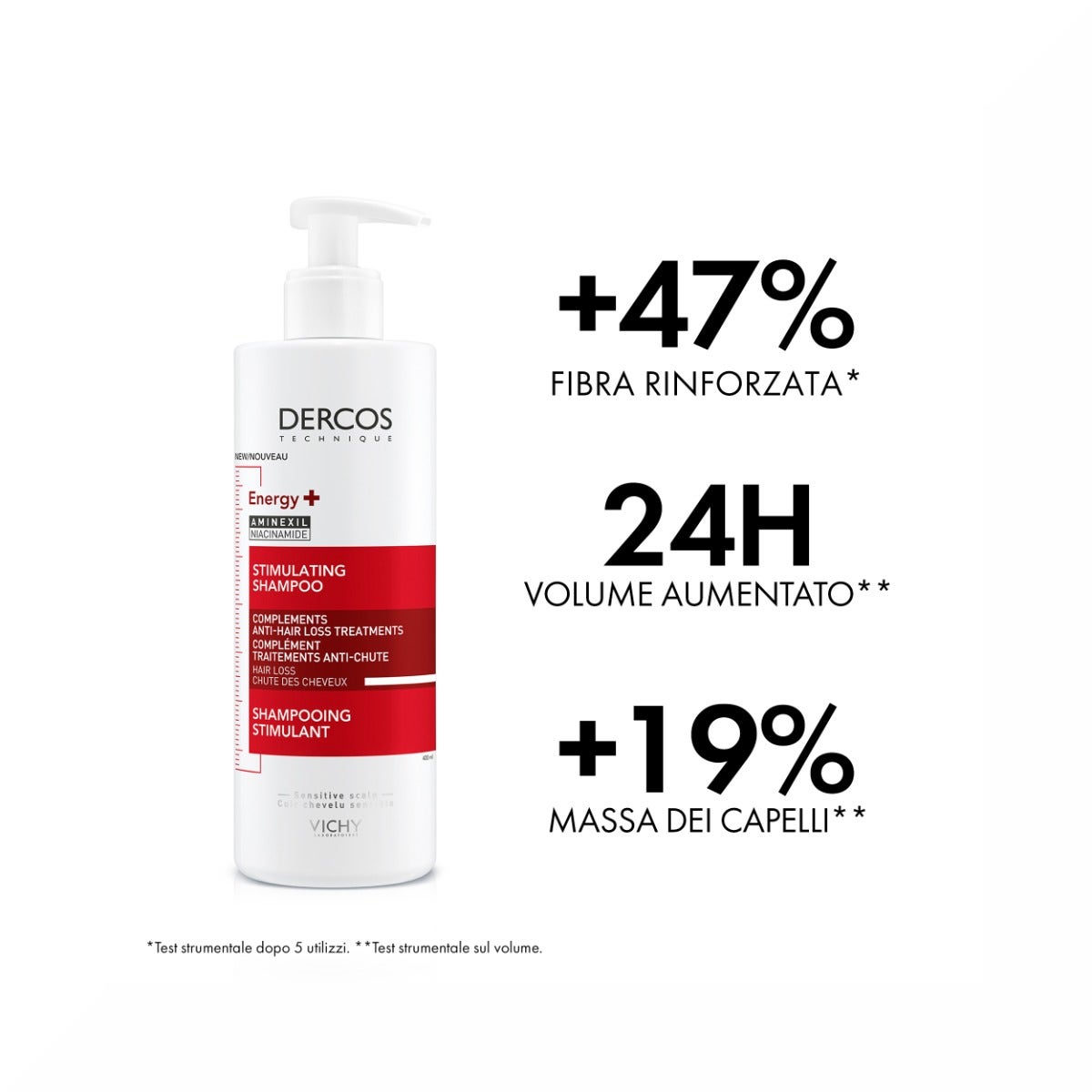 Vichy Dercos Eco-Refill Champú Energizante 500 ml-11
