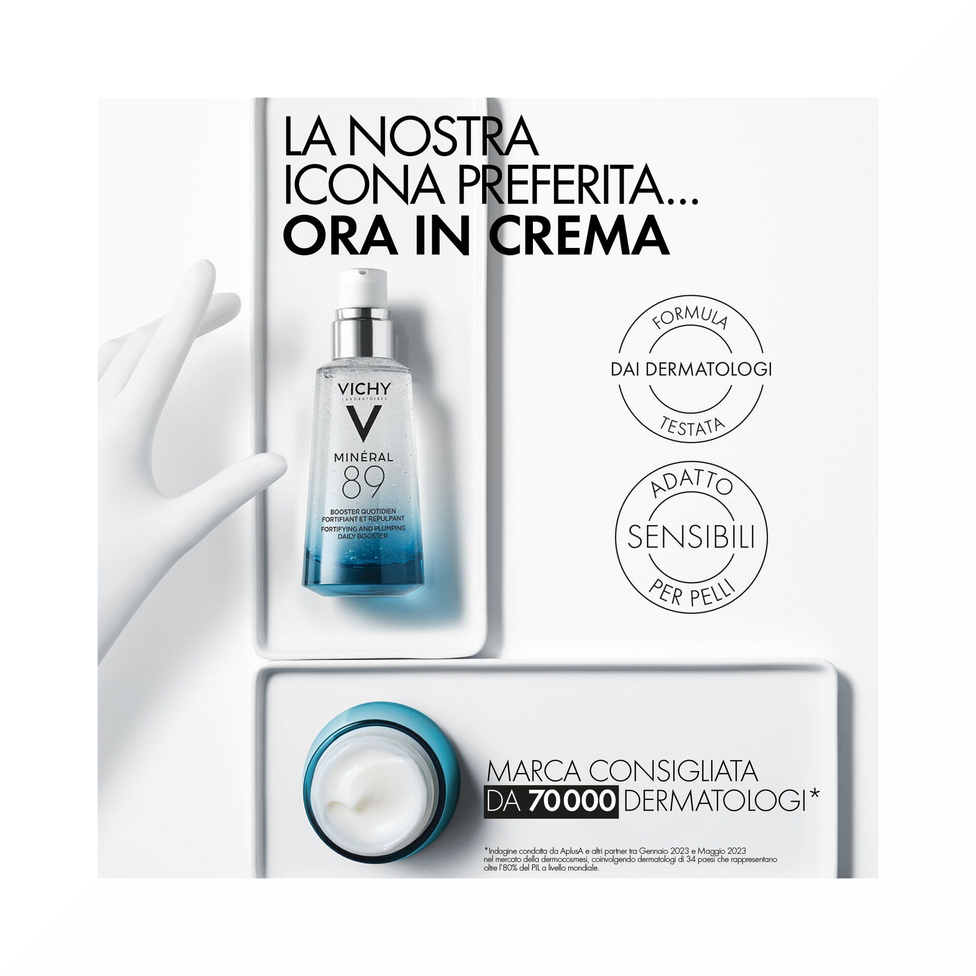 Vichy Mineral 89 Crema Hidratante Ligera 72H 50ml-13