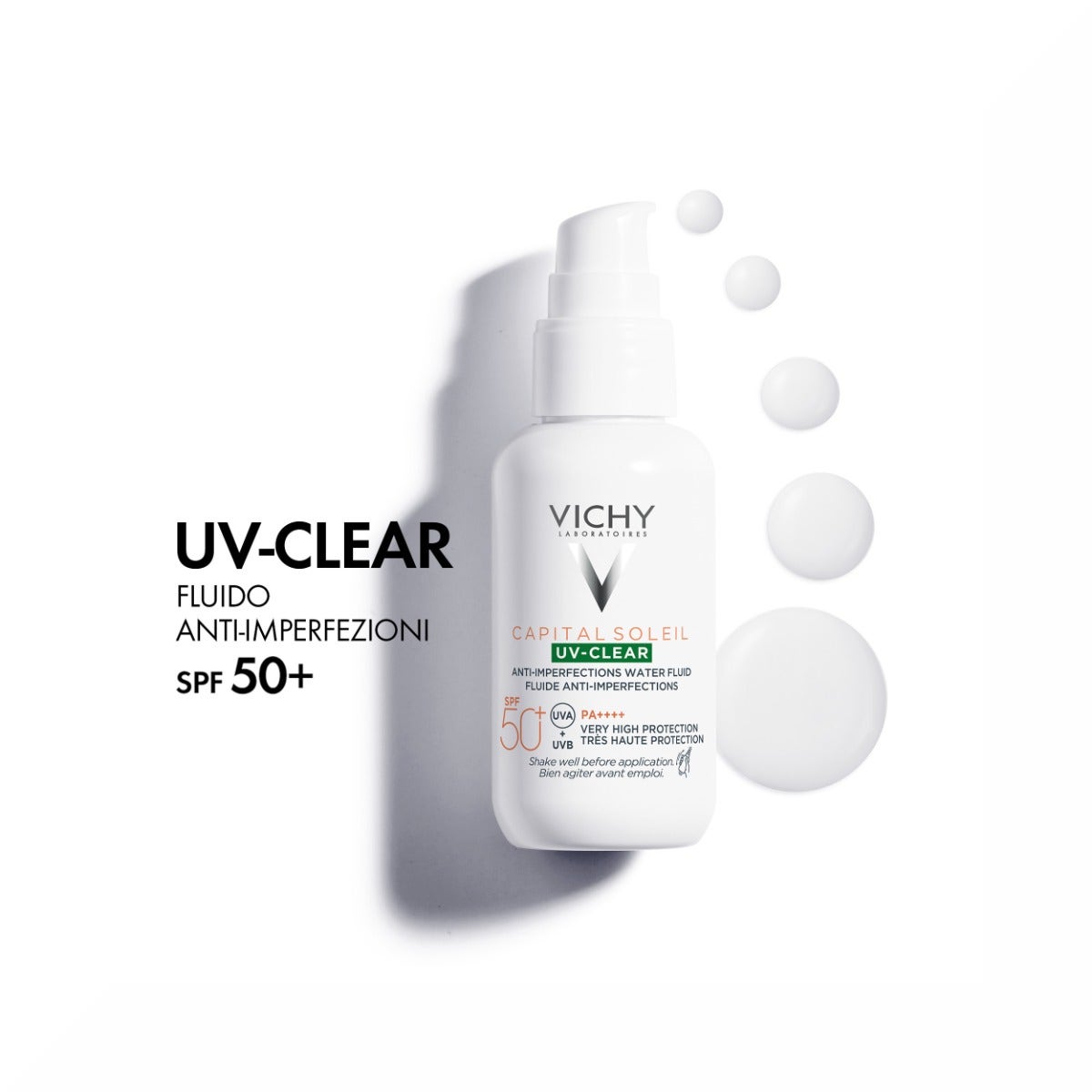 Vichy Capital Soleil UV-Clear Fluido Anti-Imperfecciones SPF50+
