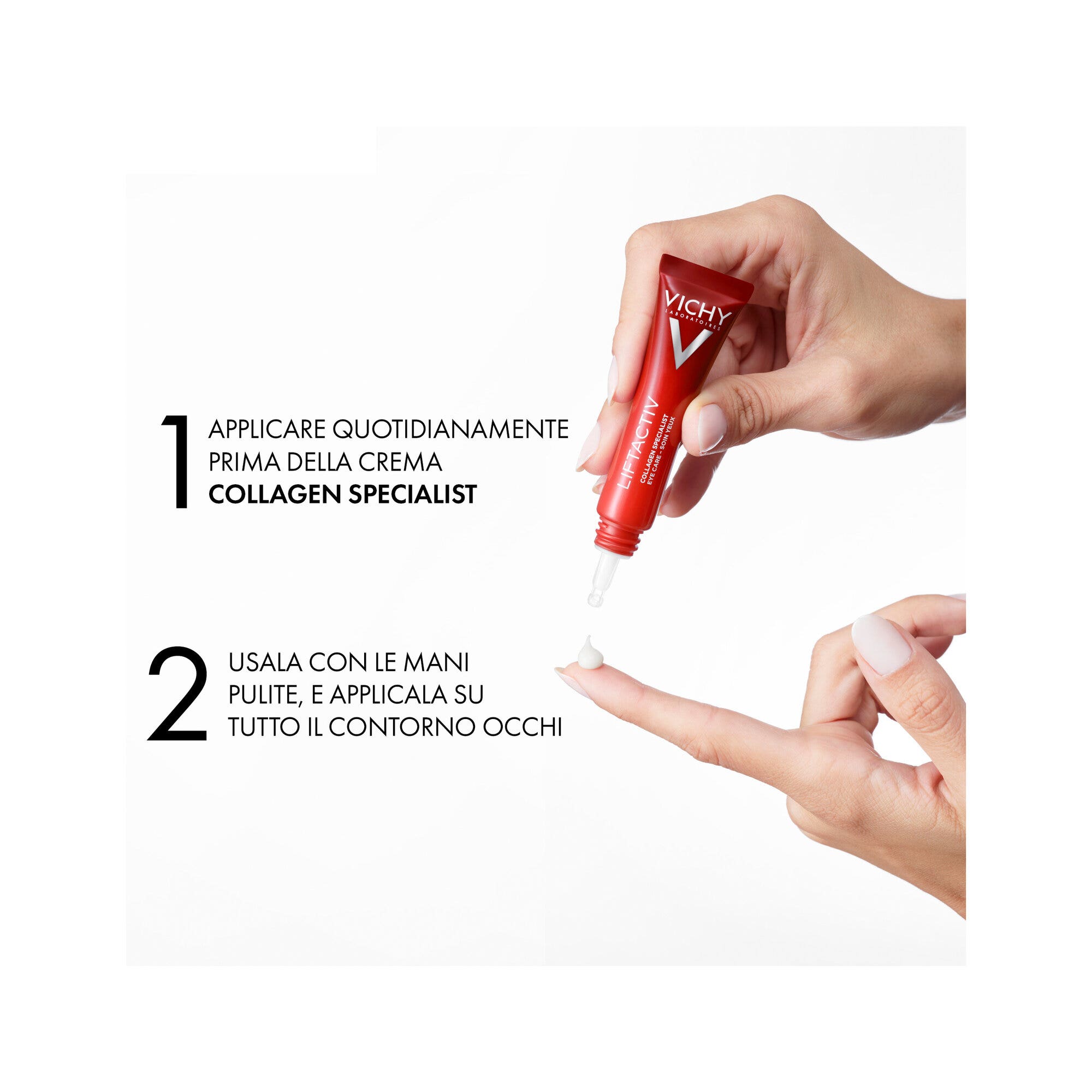 Vichy Liftactiv Collagen Specialist Contorno de Ojos con Péptidos Pro-Colágeno 15 ml