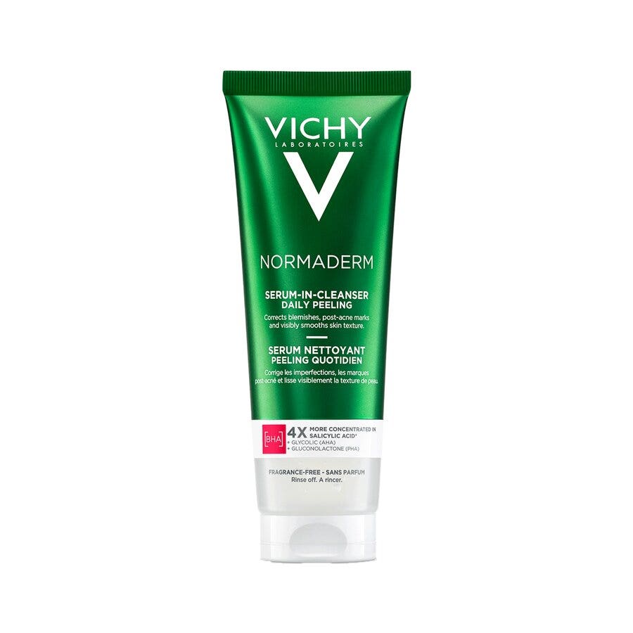 Vichy Normaderm Sérum Limpiador Exfoliante Diario 125 ml