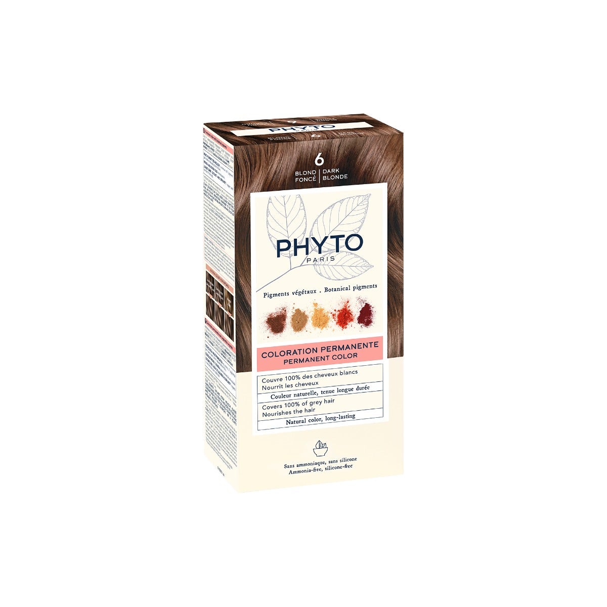 Phyto Phytocolor 6 Biondo Scuro Colorazione Permanente Per Capelli