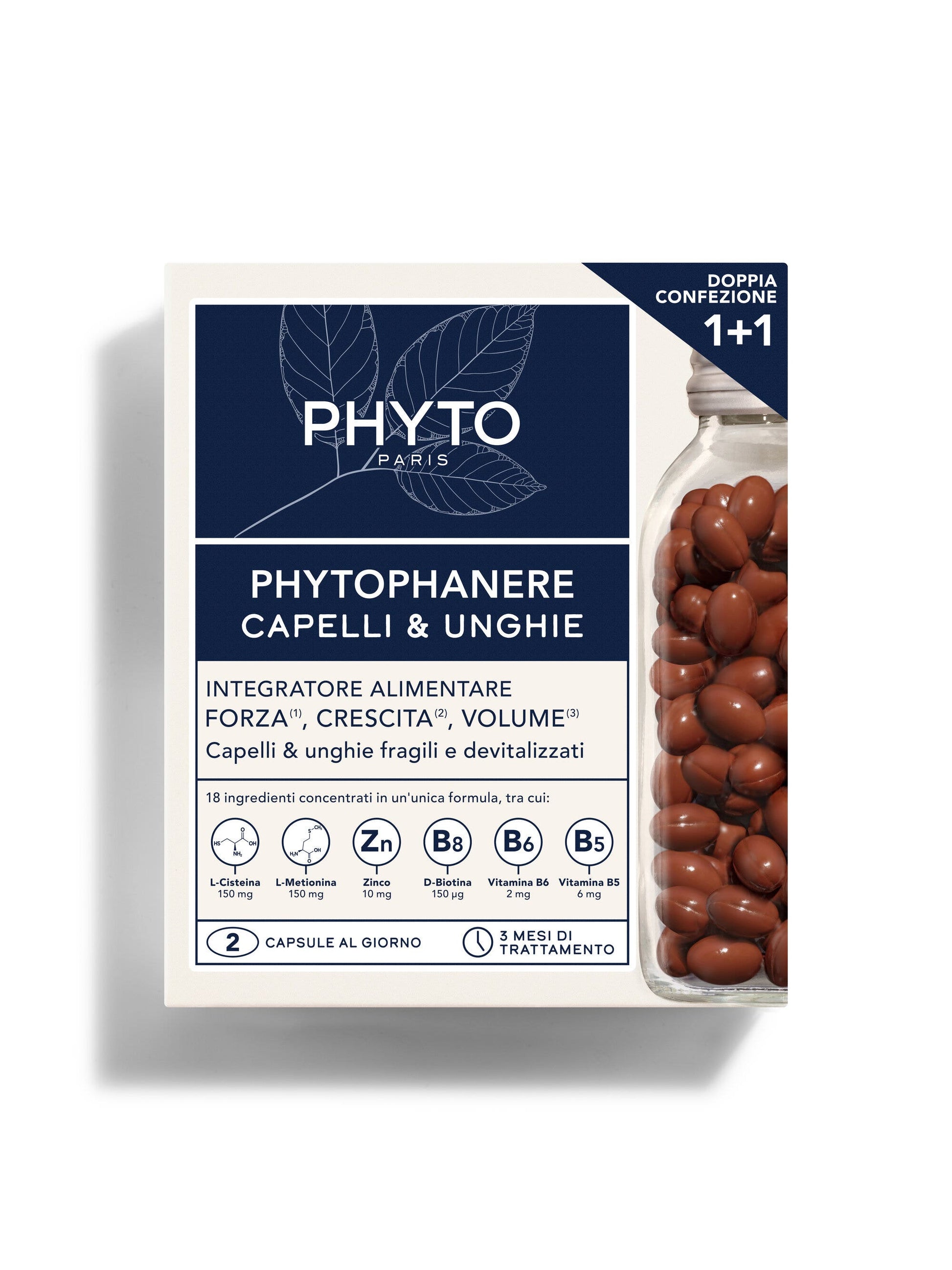Phyto Phytophanere Complemento Alimenticio Para Cabello / Uñas 180 Cápsulas-10