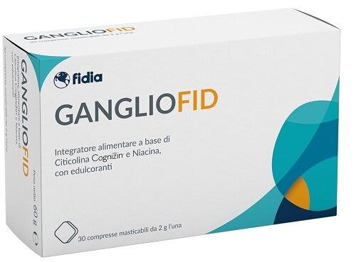 Fidia Gangliofid 30 comprimidos masticables