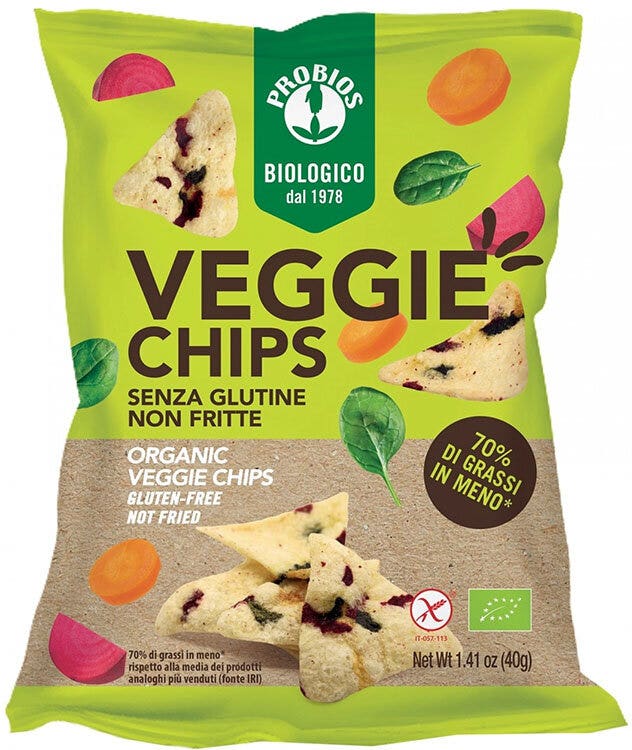 PROBIOS VEGGIE CHIPS 40G