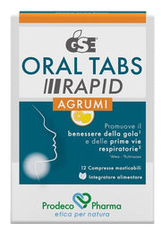 GSE Oral Tabs Rapid Cítricos 12 comprimidos