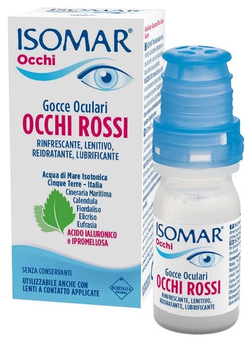 Isomar Ojos Rojos Gotas Oculares 10 ml