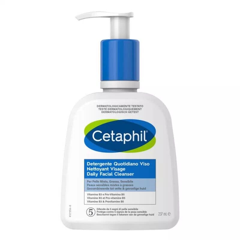 Cetaphil Limpiador Facial Diario para Pieles Mixtas y Grasas 237ml-1