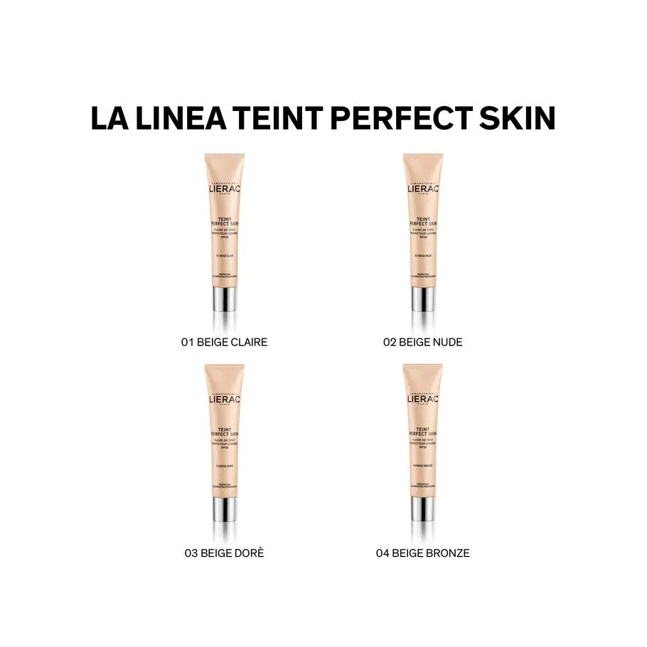 Lierac Teint Perfect Skin Base de Maquillaje 01 Beige Claire 30ml-6