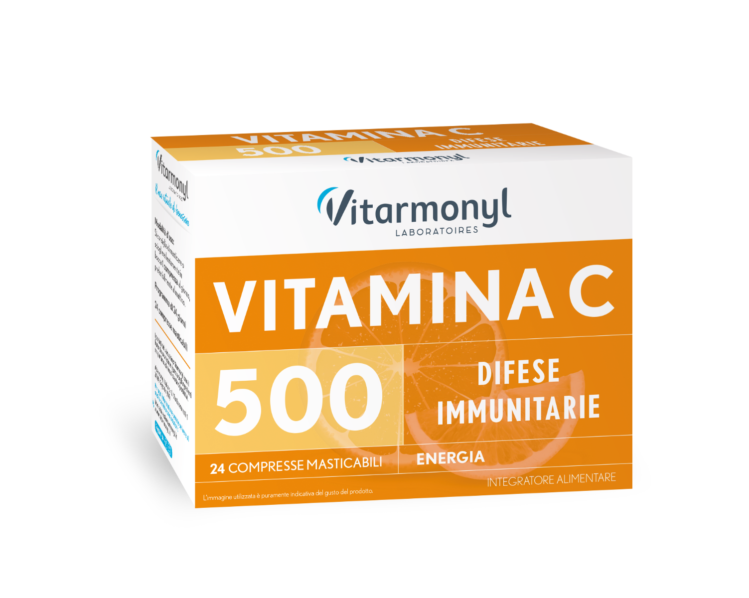 Vitarmonyl Vitamina C 500 24 Cápsulas-2