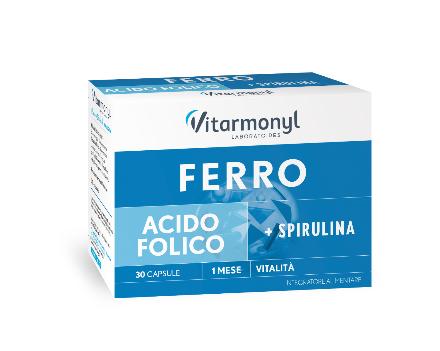 Vitarmonyl Hierro y Ácido Fólico 30 cápsulas