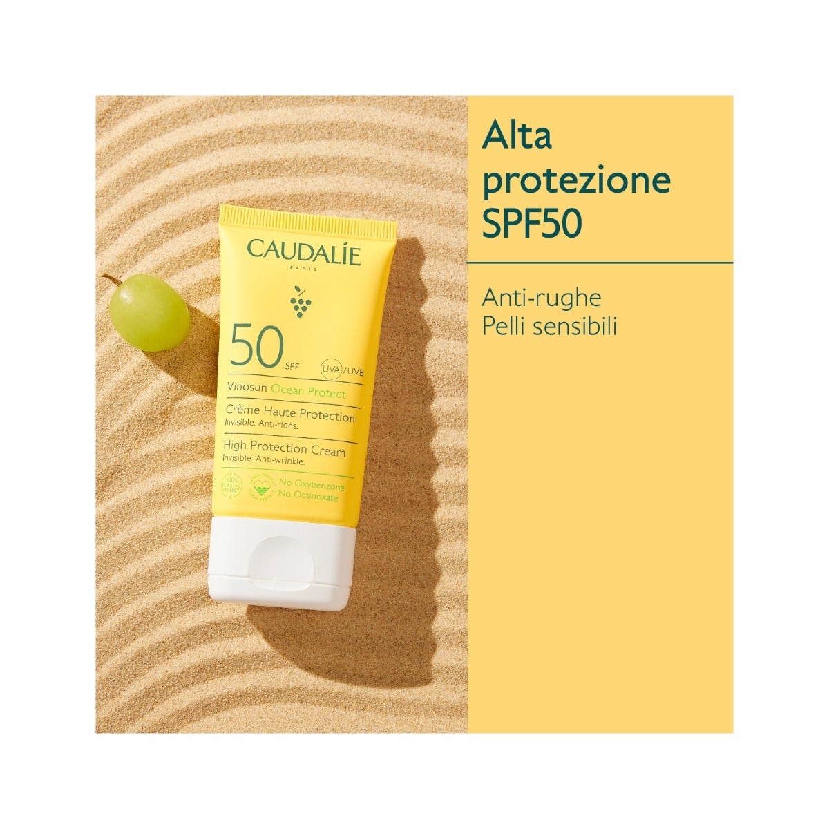 Caudalie Vinosun Protect Crema ad Alta Protezione 50ml SPF50